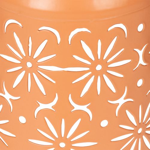 Artículo Farol solar con diseño floral para veladas románticas en el jardín, 26cm