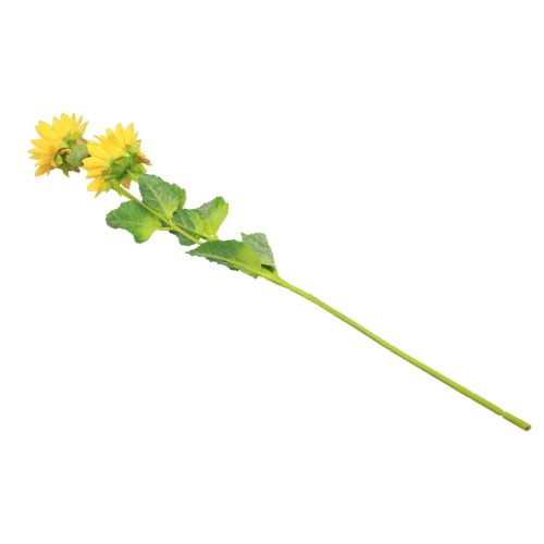 Floristik24 Plantas artificiales girasoles artificiales flores artificiales decoración amarillo 64cm