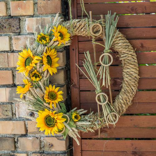 Girasoles artificiales Girasol Deco Drylook L60cm 3pcs
