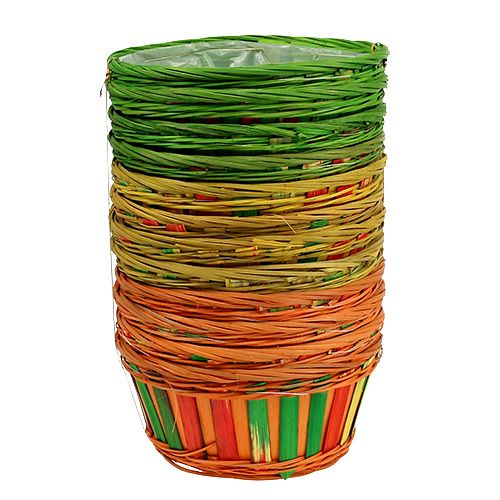 Artículo Cuenco para patatas redondo multicolor Ø 20cm 12 piezas