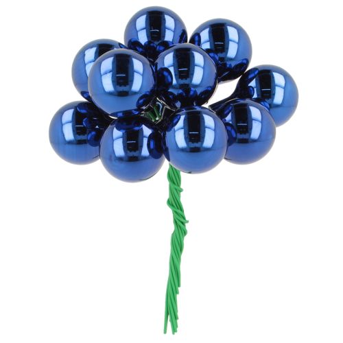 Mini adornos navideños en alambre, con forma de bayas espejadas, 20 mm, 140 unidades. comprar | Floristik24.es