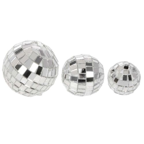 Bolas de espejo decorativas,