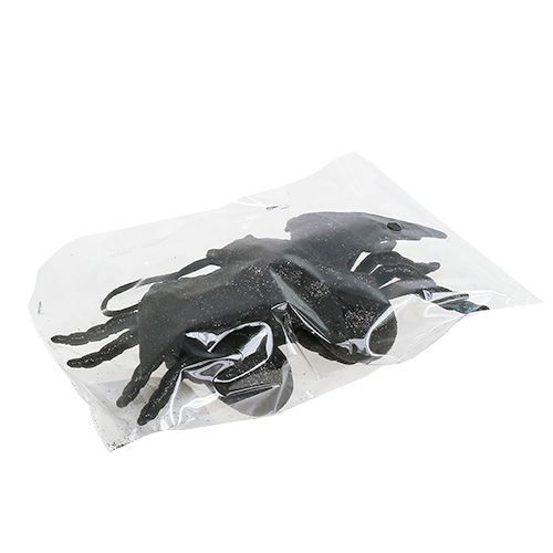 Artículo Figuras de araña y murciélago negro 10 cm, 14 cm 3 piezas