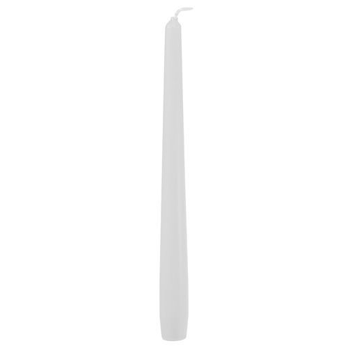 Velas cónicas 250/23 12uds. Blanco