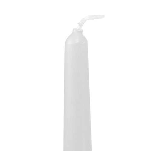 Velas cónicas 250/23 12uds. Blanco