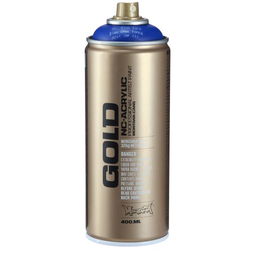 Artículo Pintura en spray azul mate Montana Gold paint spray 400ml