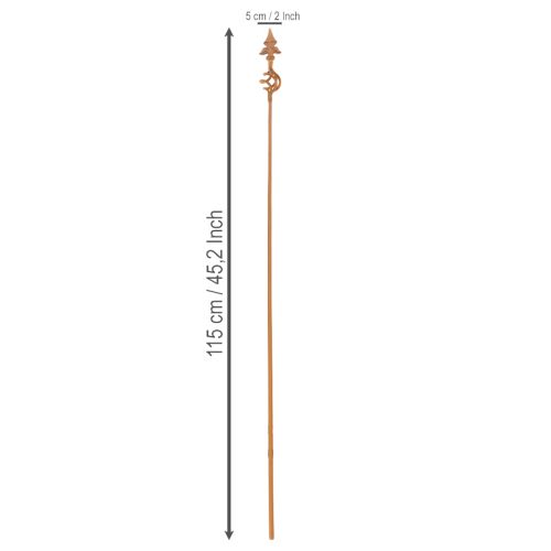 Artículo Enrejado de jardín con estaca para decoración de jardín con elemento decorativo 115cm