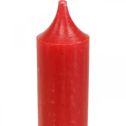 Artículo Velas Cónicas Velas Rojas Vela Decoración Navidad Ø21/170mm 6 Piezas