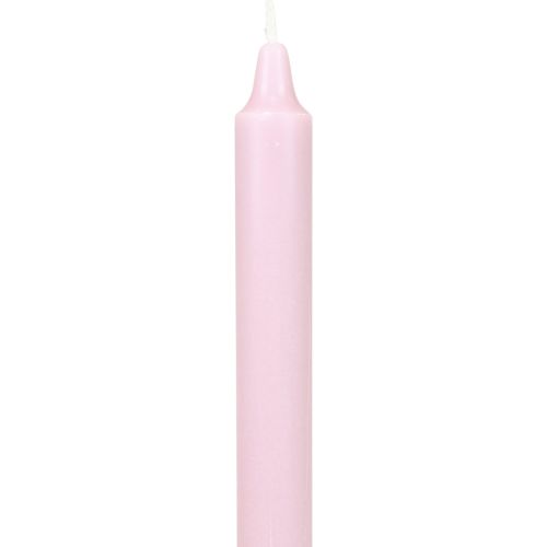 Artículo Velas cónicas PURE Velas Wenzel rosa antiguo rosa 250/23 mm 4 piezas