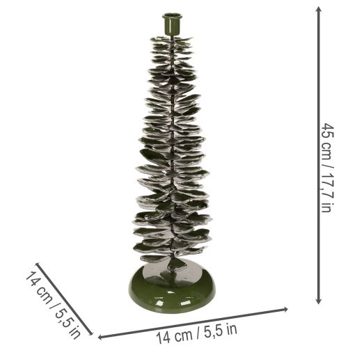 Candelabro con diseño de árbol
