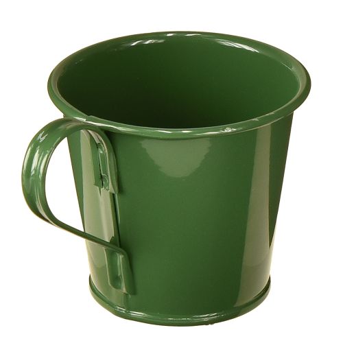 Artículo Candelabro cónico portavelas de copa verde oscuro H6cm 6 piezas