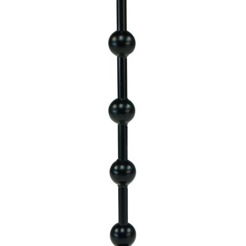 Artículo Portavelas Stick candelabro de metal negro Al. 30 cm