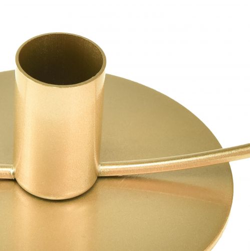 Artículo Aro decorativo aro de metal portavelas champagne Ø35cm