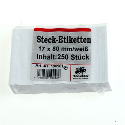Artículo Etiquetas adhesivas 17 mm x 80 mm 250 uds.