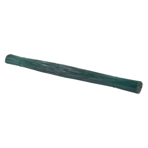 Artículo Alambre enchufable alambre artesanal verde alambre de floristería Ø0,4mm 40cm 1kg