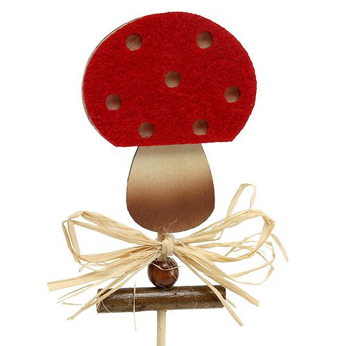 Artículo Plug agárico de mosca 7cm L33,5cm 16 piezas
