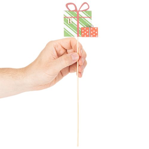Juego de marcadores para plantas, diseño de madera, 31 cm, 12 piezas. | Floristik24.es
