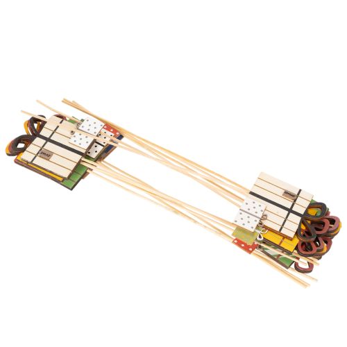 Juego de marcadores para plantas, diseño de madera, 31 cm, 12 piezas. | Floristik24.es