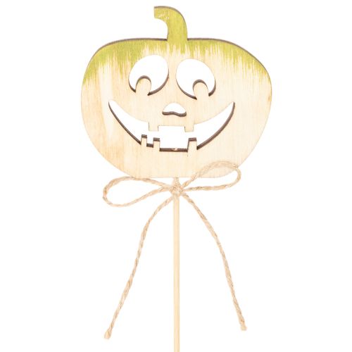 Calabaza decorativa con cara para Halloween, 31 cm, 12 unidades | Floristik24.es