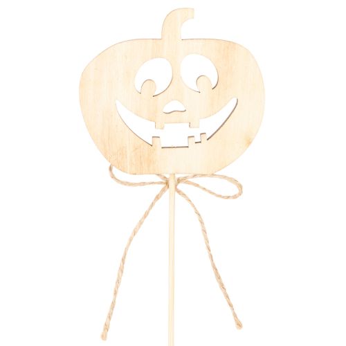 Calabaza decorativa con cara para Halloween, 31 cm, 12 unidades | Floristik24.es