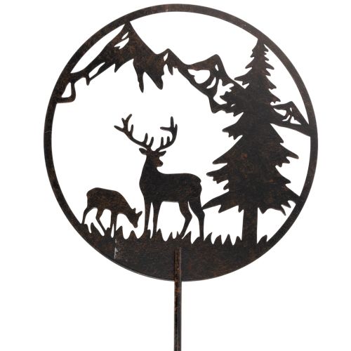 Estaca decorativa con animales