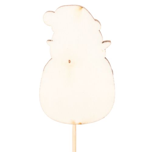 Estacas decorativas de Papá Noel para arreglos florales y plantas en maceta, 31 cm, 12 unidades | Floristik24.es