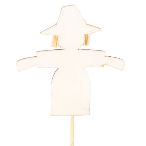 Espantapájaros decorativos de madera, colores surtidos, 30 cm, 12 unidades | Floristik24.es