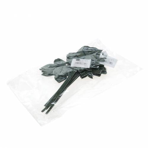 Artículo Tapón de metal rosa gris plateado, metal blanqueado 20 cm × 11,5 cm 8 piezas