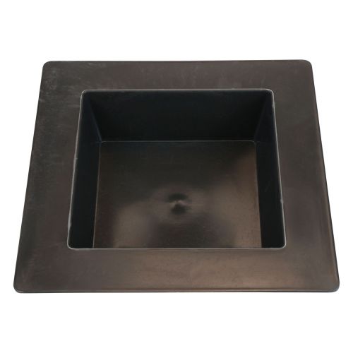 Floristik24 Bandeja de arreglo para flores base cuadrada 25cm