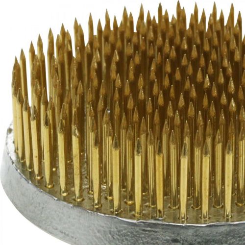 Varilla para flores redonda Kenzan latón varilla para flores 70mm