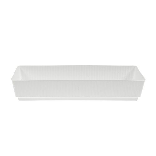 Artículo Bandeja de enchufe espuma húmeda 23 x 8 x 4,5 blanco 10 piezas