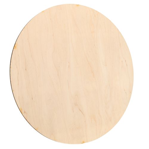 Artículo Corona de espuma floral tabla de madera espuma floral húmeda 38cm 2 piezas