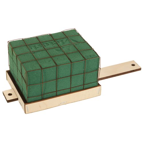 Base de ladrillo de espuma floral madera Florette Eco 12×10cm