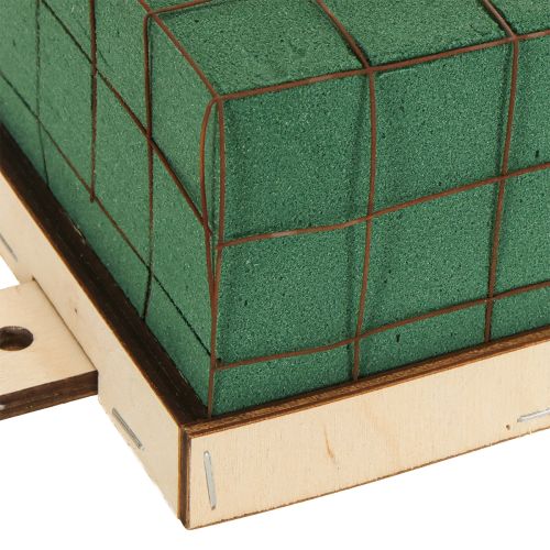 Artículo Base de ladrillo de espuma floral madera Florette Eco 12×10cm