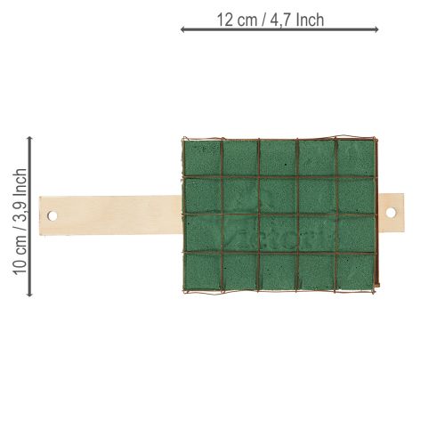 Artículo Base de ladrillo de espuma floral madera Florette Eco 12×10cm