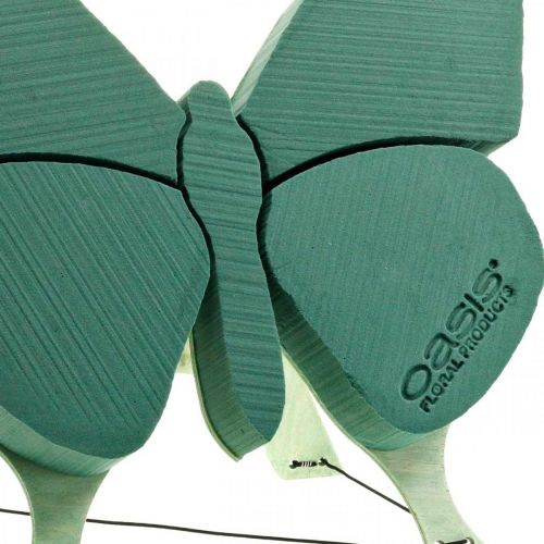 Artículo Figura floral de foam mariposa con peana 56cm x 40cm