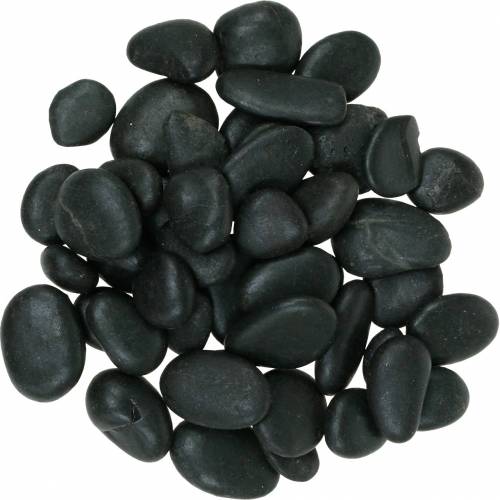 Artículo Guijarros de río negro natural 2-3cm 1kg