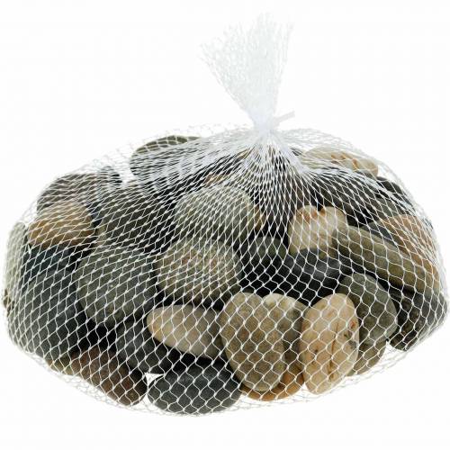 Artículo River Pebbles Natural Claro y Oscuro 2-3cm 1kg