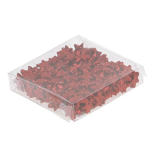 Artículo Star Glitter 1,5cm para espolvorear rojo 144ud
