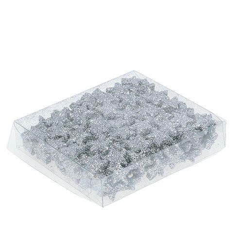 Artículo Star Glitter 1,5cm para espolvorear plata 144ud
