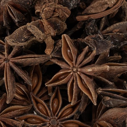 Artículo Artículos de artesanía de decoración de anís estrellado decoración natural anís seco 500g
