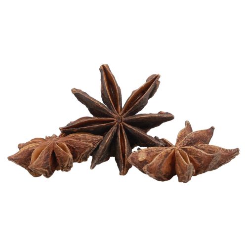 Artículo Anís estrellado artículo decorativo artesanal decoración natural anís seco 500g