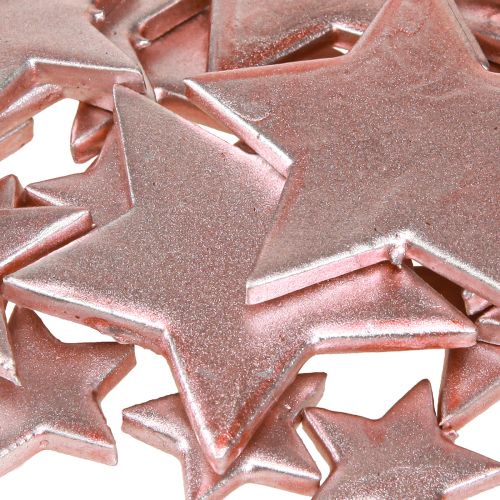 Artículo Decoración Estrella Navidad Rosa Ø3/5/7cm – 2ª Opción – 44 uds