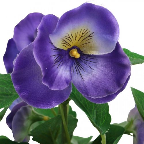  Pensamiento artificial violeta flor artificial pradera flor  30cm - comprar barato en línea