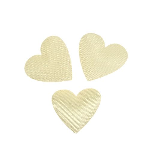 Floristik24 Corazón de tela para untar crema 800pcs
