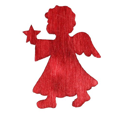 Floristik24 Surtido de adornos navideños rojo-blanco 4cm 72 piezas
