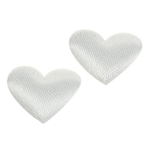 Artículo Decoración dispersa corazones blancos 14mm 800 piezas