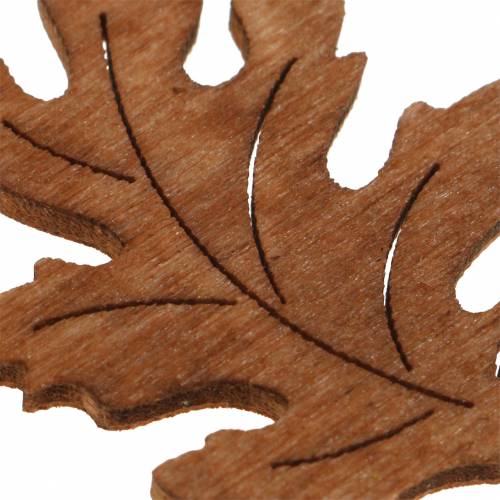 Floristik24 Decoración dispersa hoja arce roble 4cm 72 piezas
