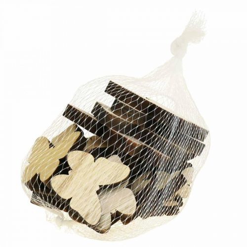 Artículo Mariposas decorativas dispersas Mariposas decorativas de madera 2,5-6,5 cm 29 piezas