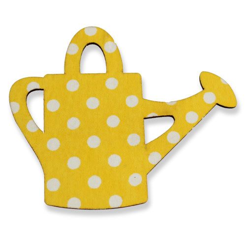 Floristik24 Regadera / cubo de madera 8cm clasificado 12pcs